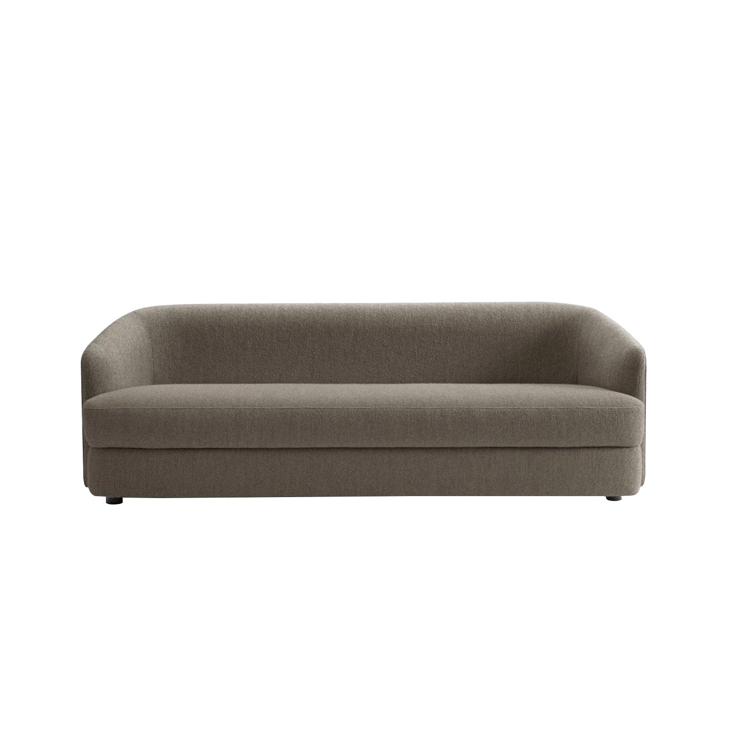 Amalfi 3 Seater Sofa in Dark Gray