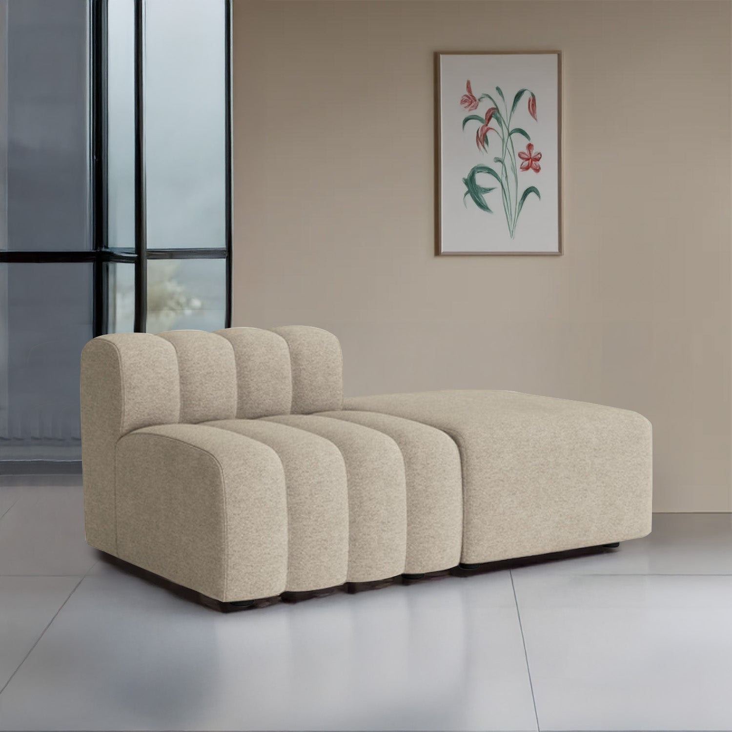 Ravello Lounger - Gray – BLCK Homes