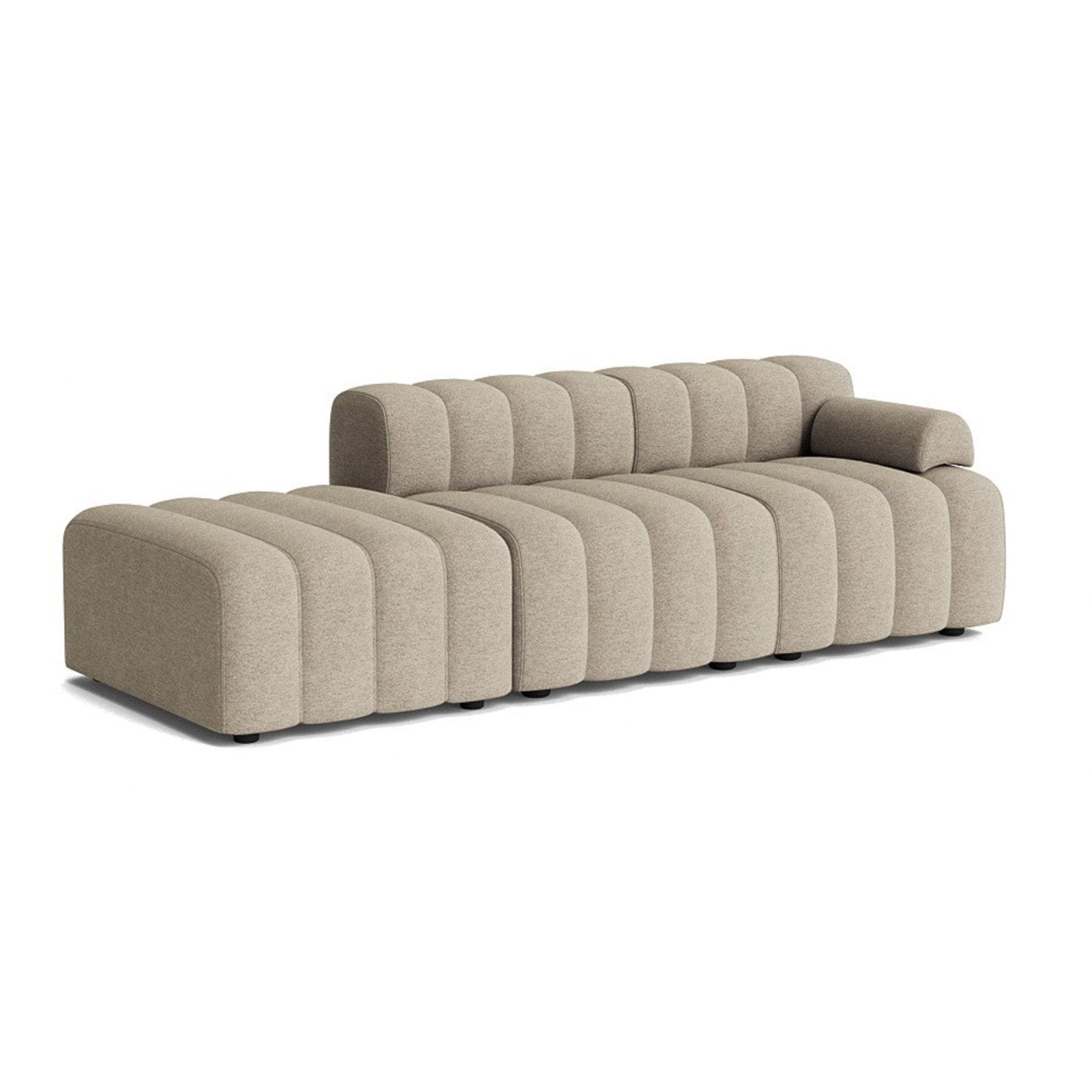 Positano Lounger Sofa in Gray