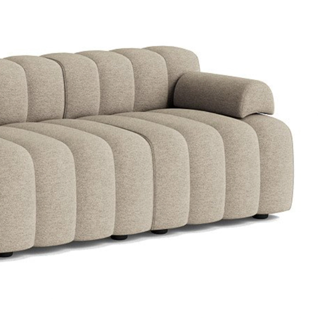 Positano Lounger Sofa in Gray