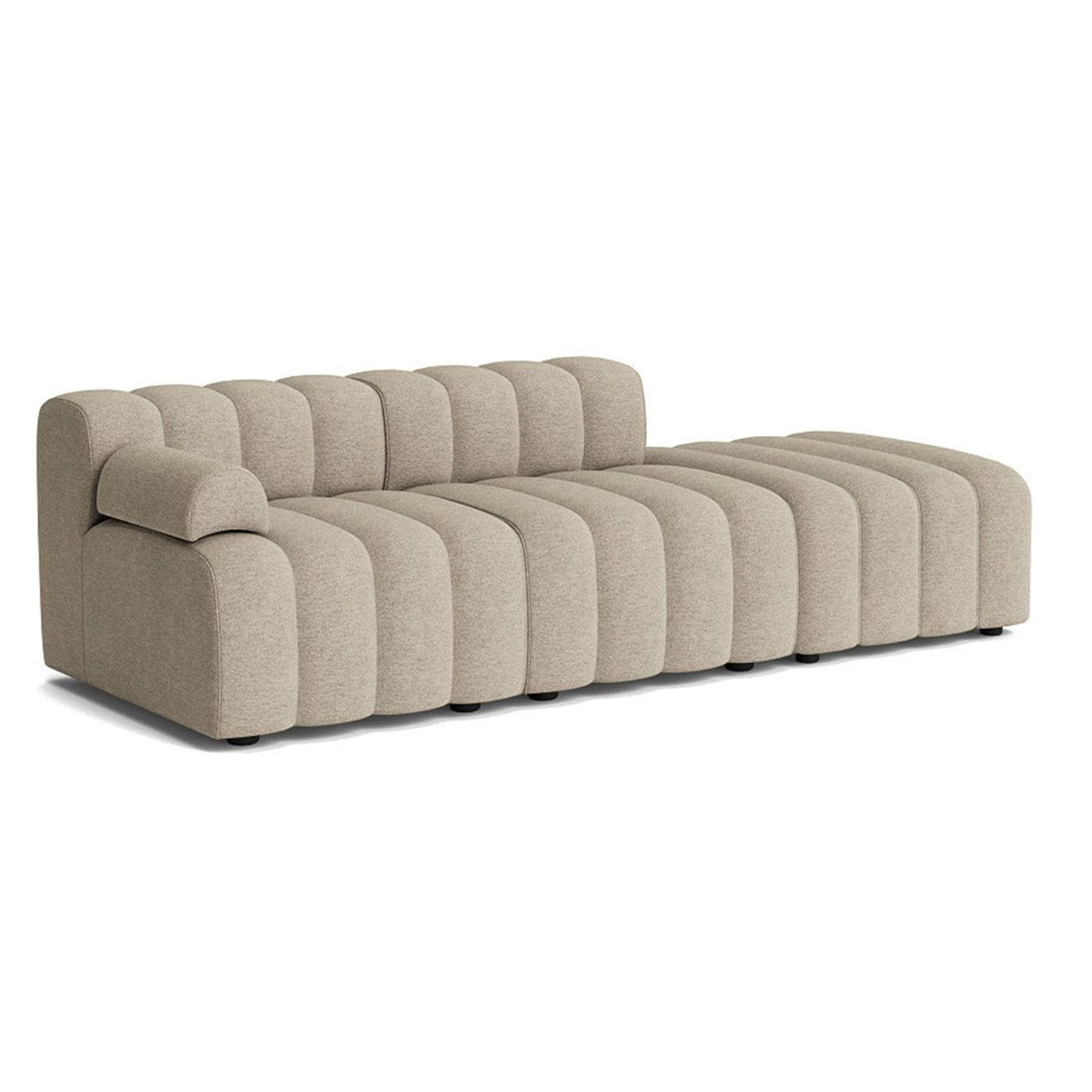 Positano Lounger Sofa in Gray