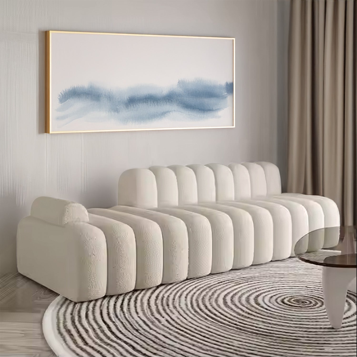 Positano Lounger - White – BLCK Homes