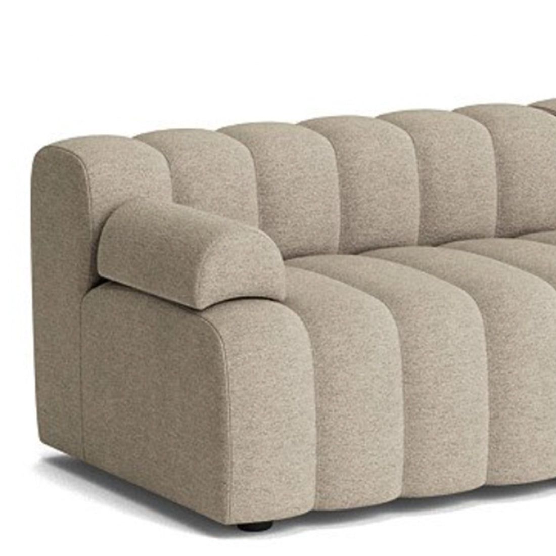 Capri 3 Seater Sofa in Gray