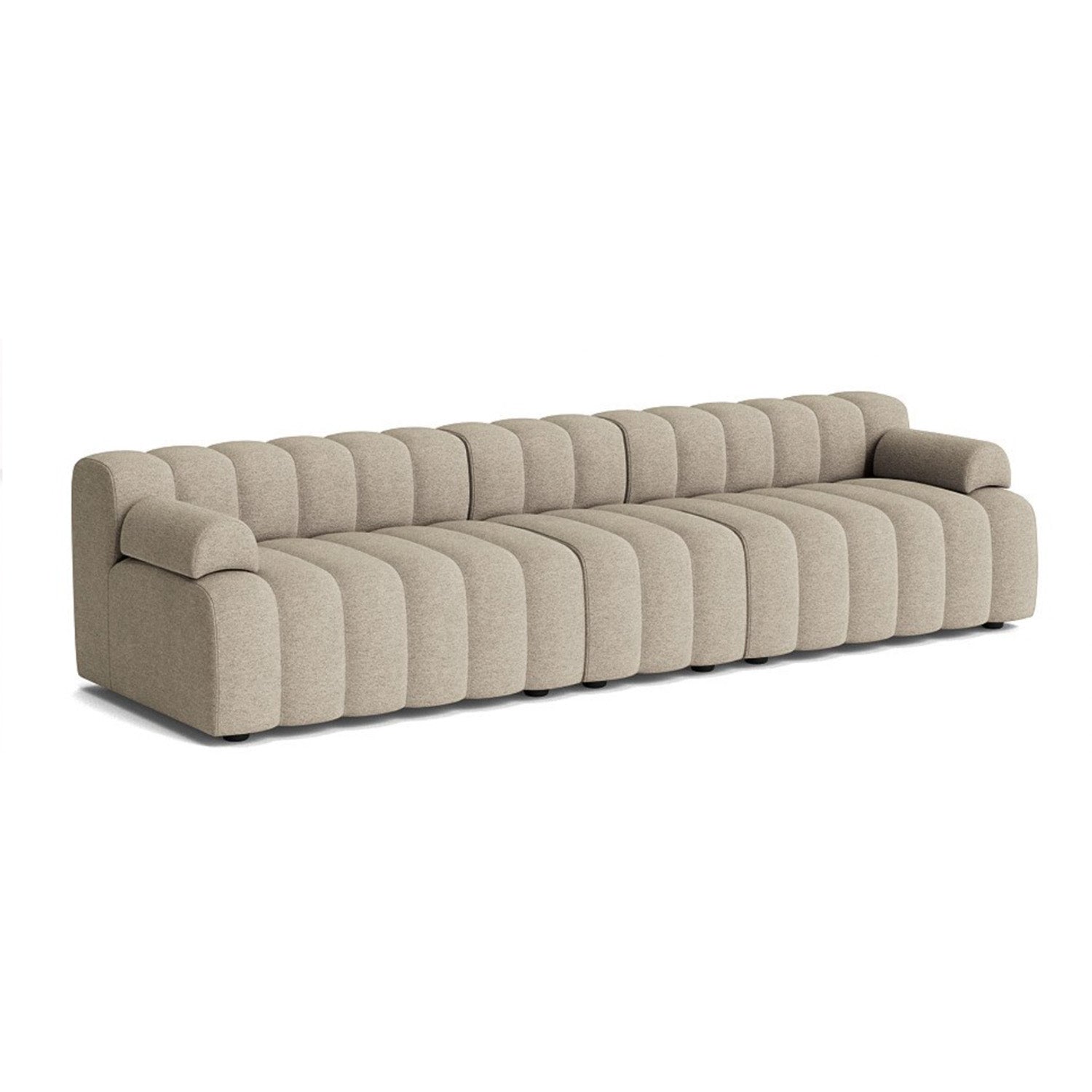 Capri 3 Seater Sofa in Gray