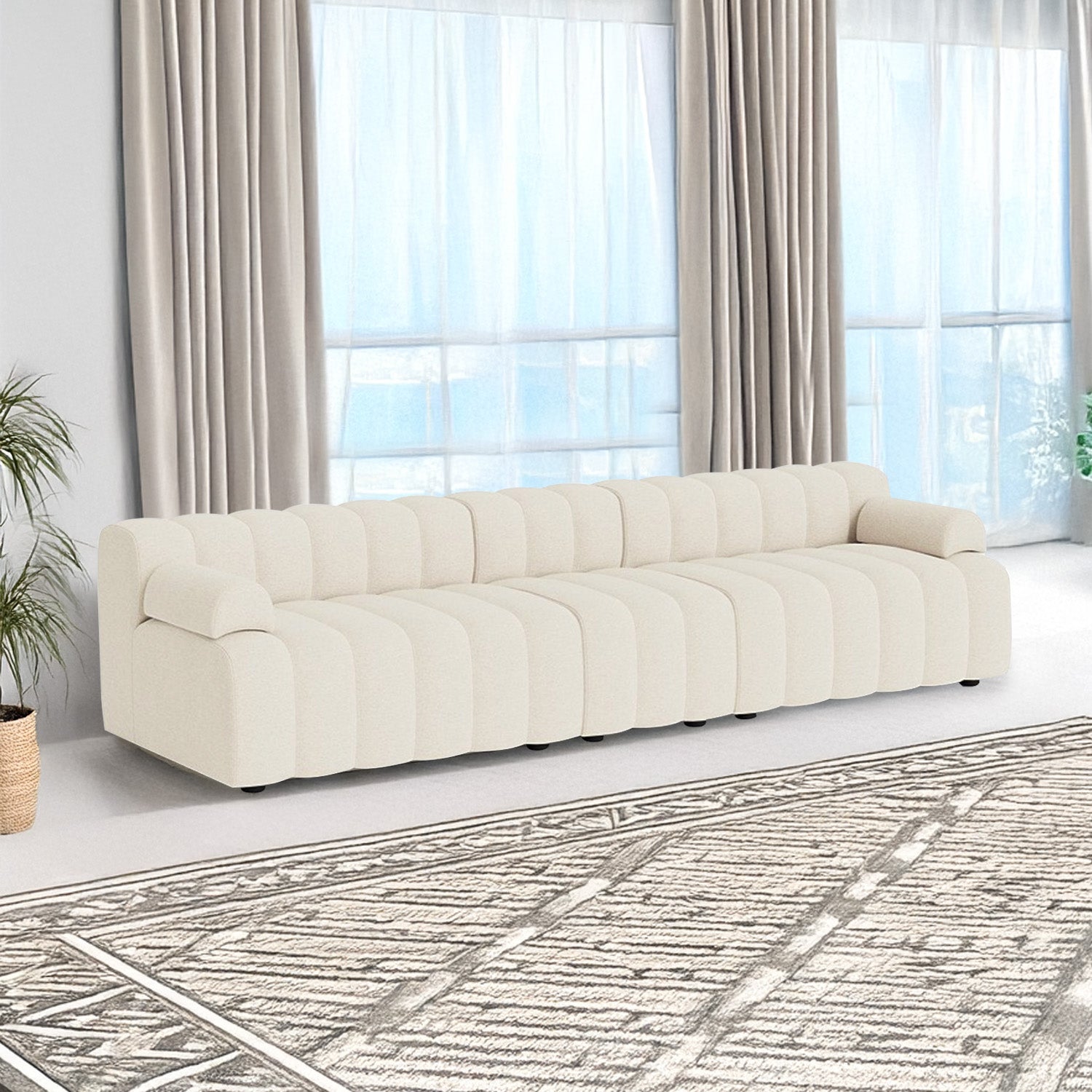 Capri 3 Seater - White – BLCK Homes