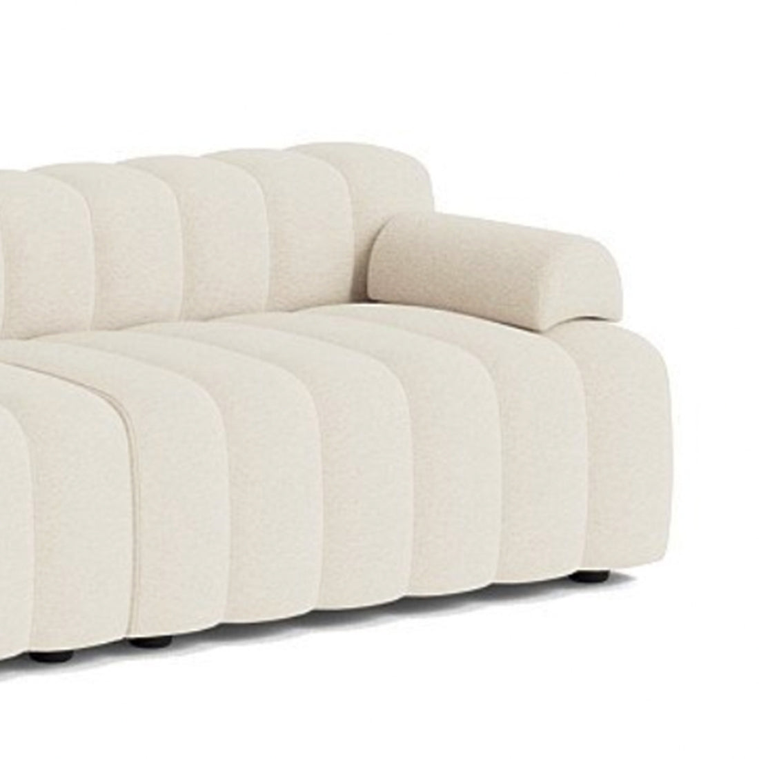 Capri 3 Seater Sofa in White