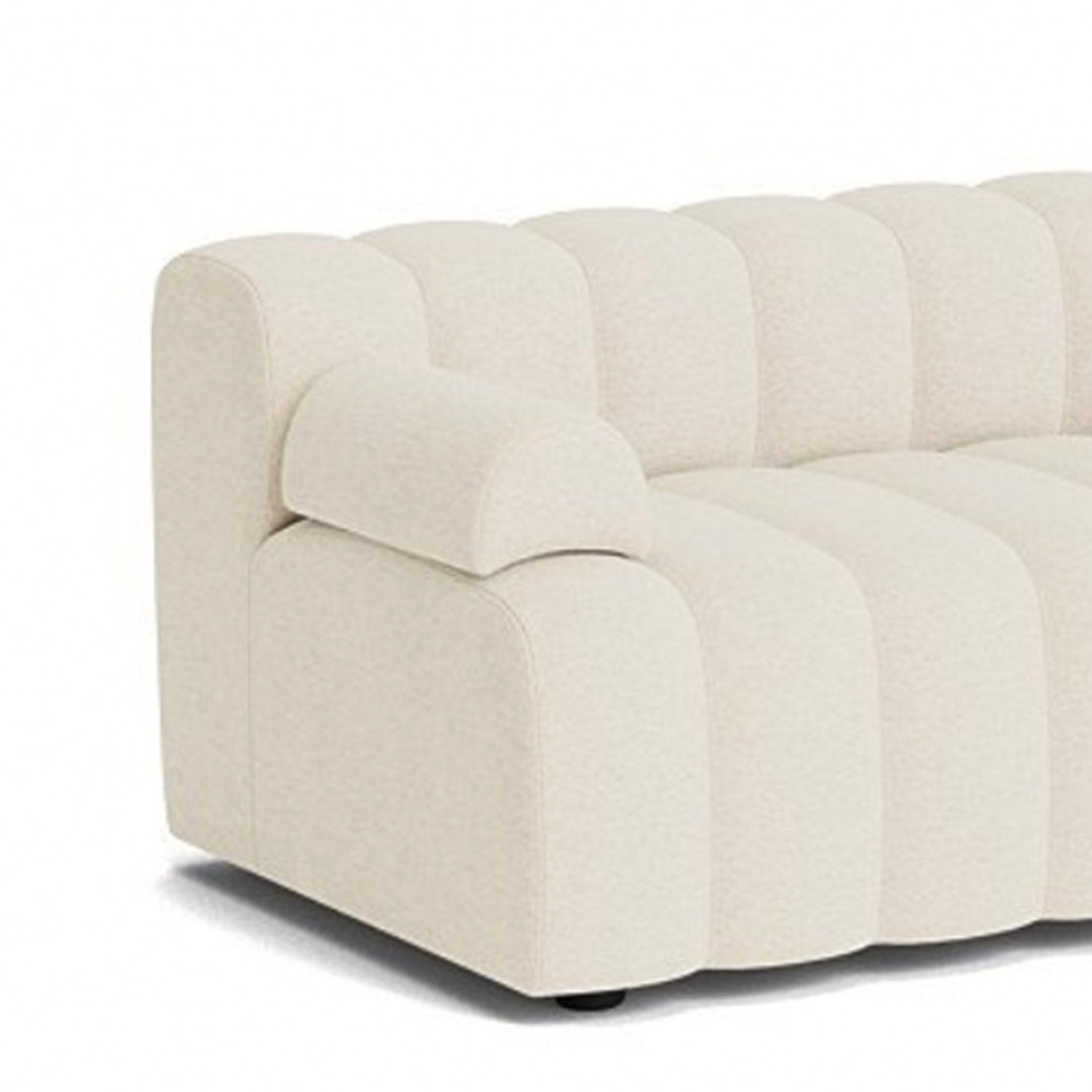 Capri 3 Seater Sofa in White