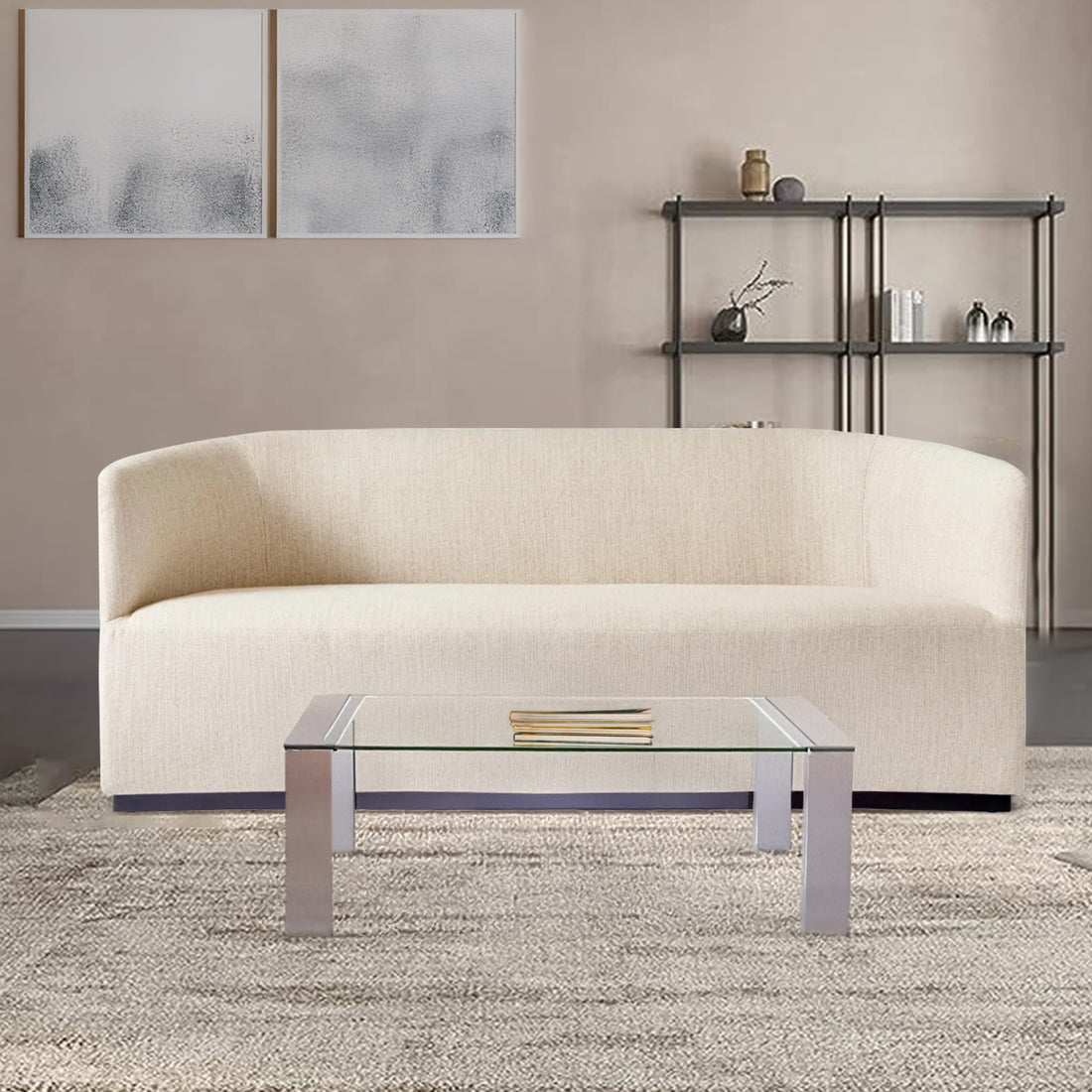 Siena 2 Seater - White – BLCK Homes