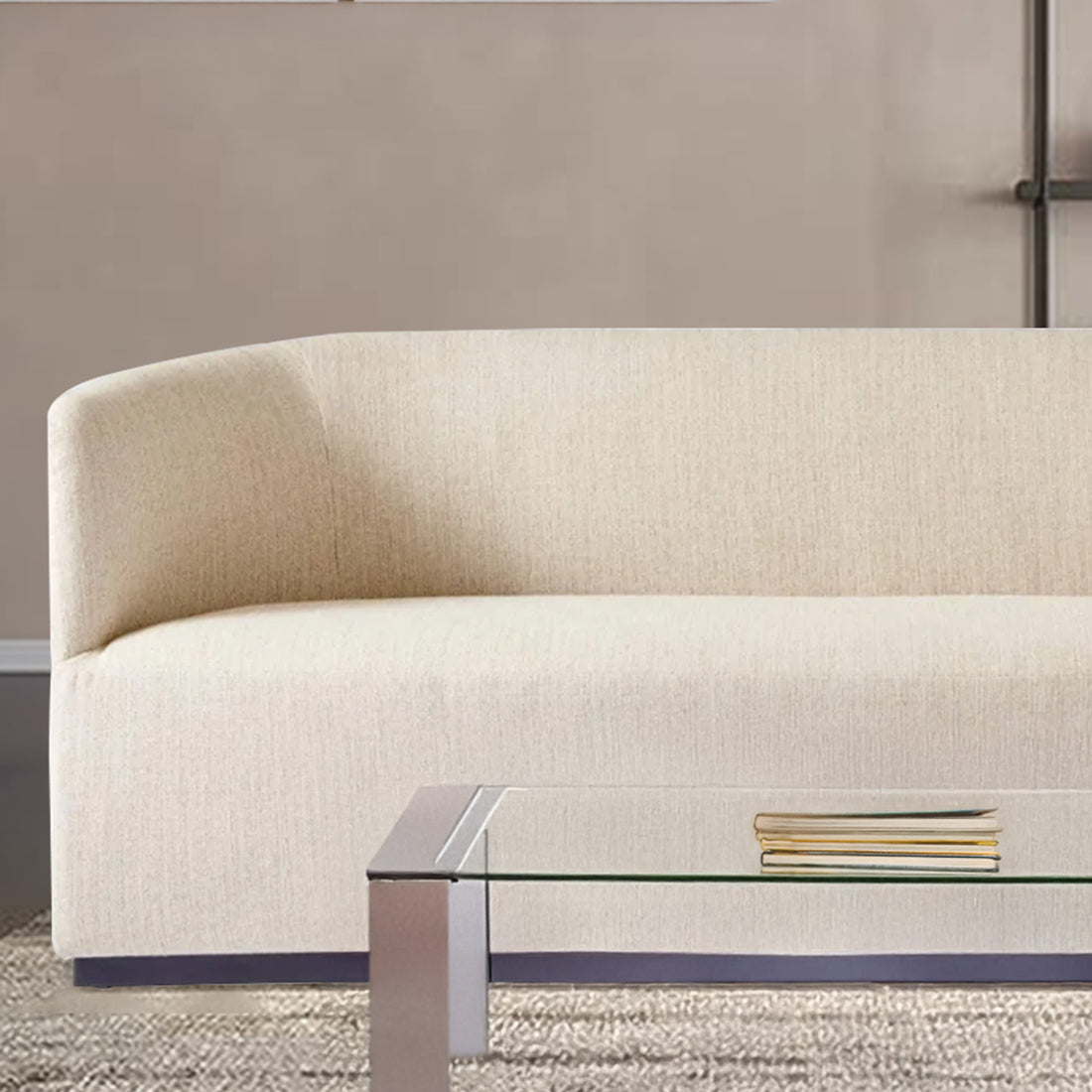 Siena 2 Seater Sofa in White