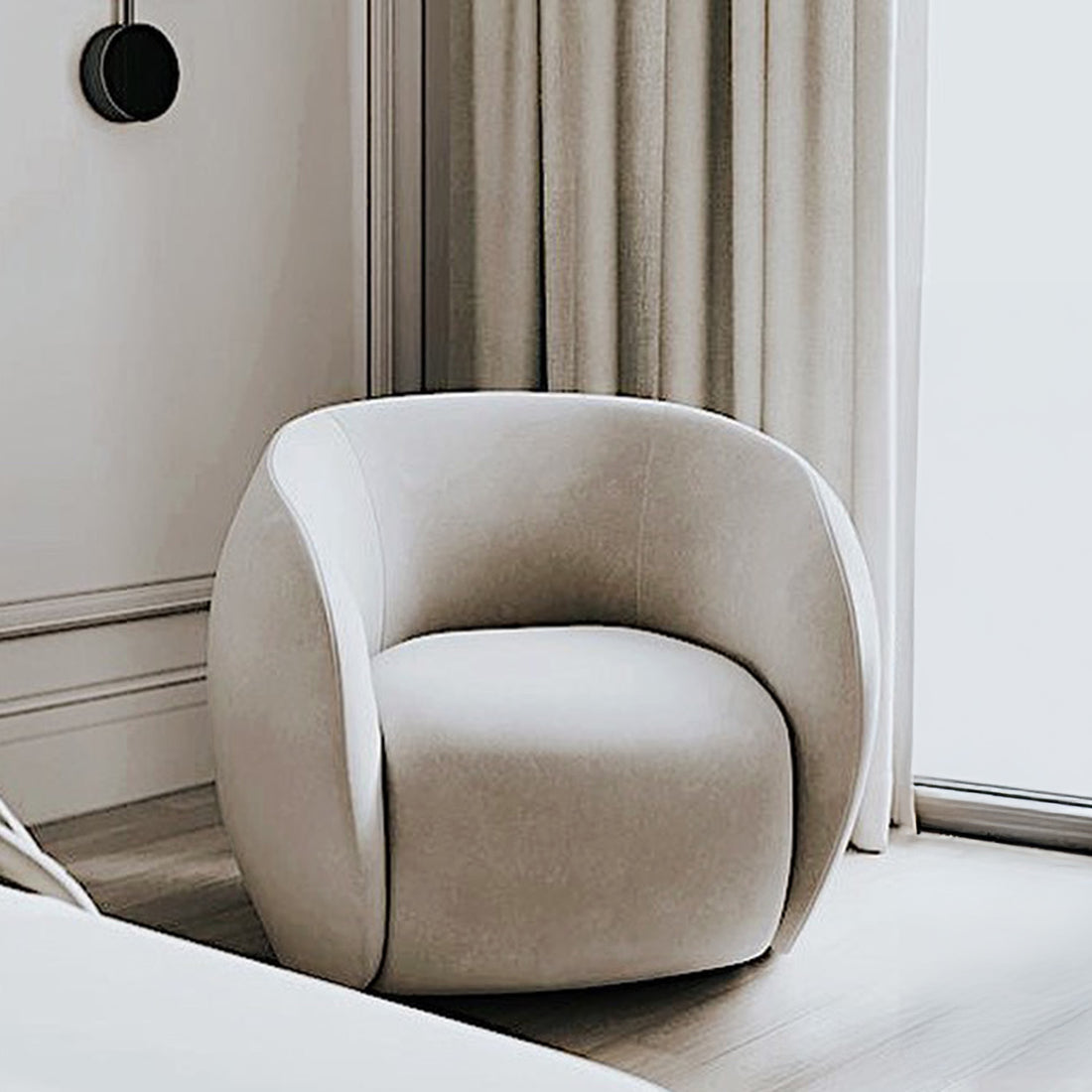 Matera Cozy Seating Single Seater - Gray – BLCK Homes