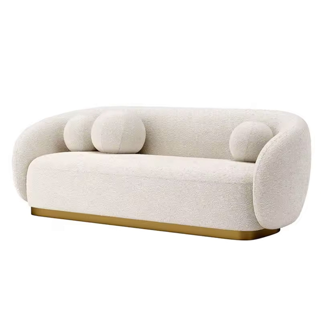 Cortona 2 Seater Sofa in White