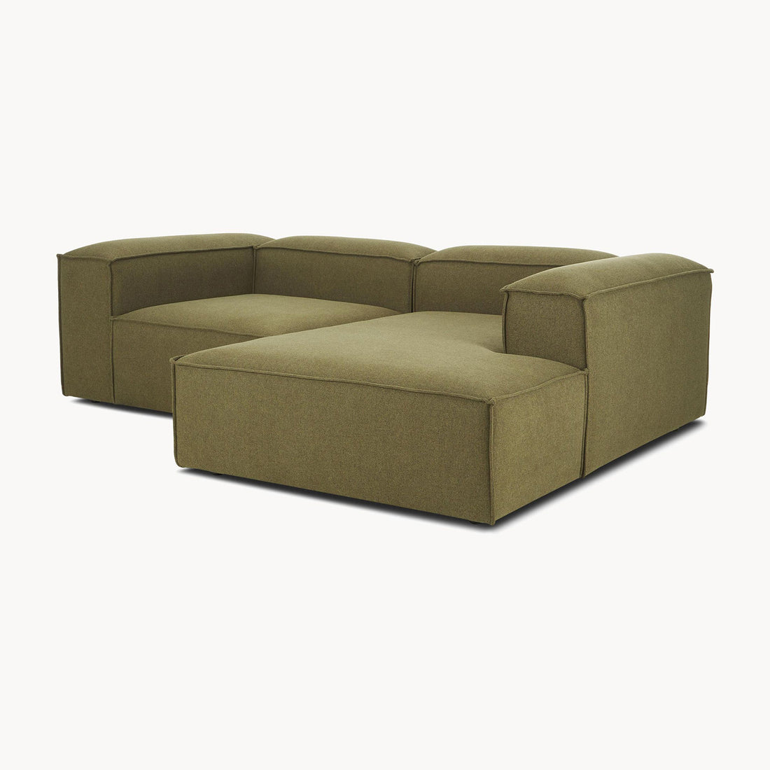 Assisi L-Shape Sofa in Green