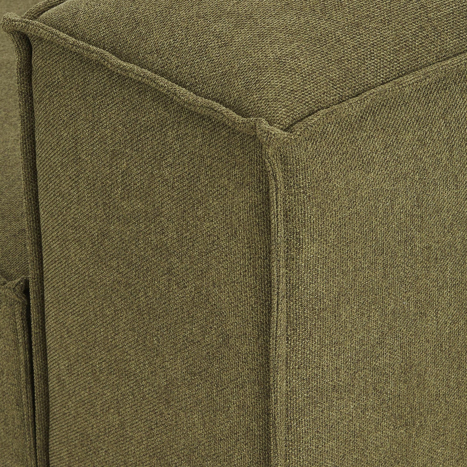 Assisi L-Shape Sofa in Green