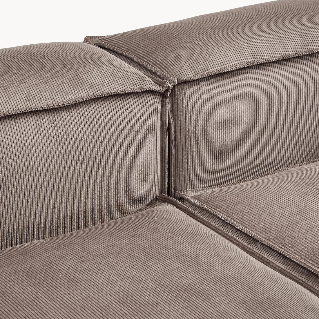Assisi L-Shape Sofa in Ash Gray