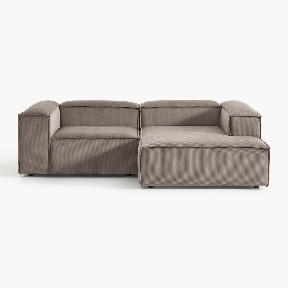 Assisi L-Shape Sofa in Ash Gray