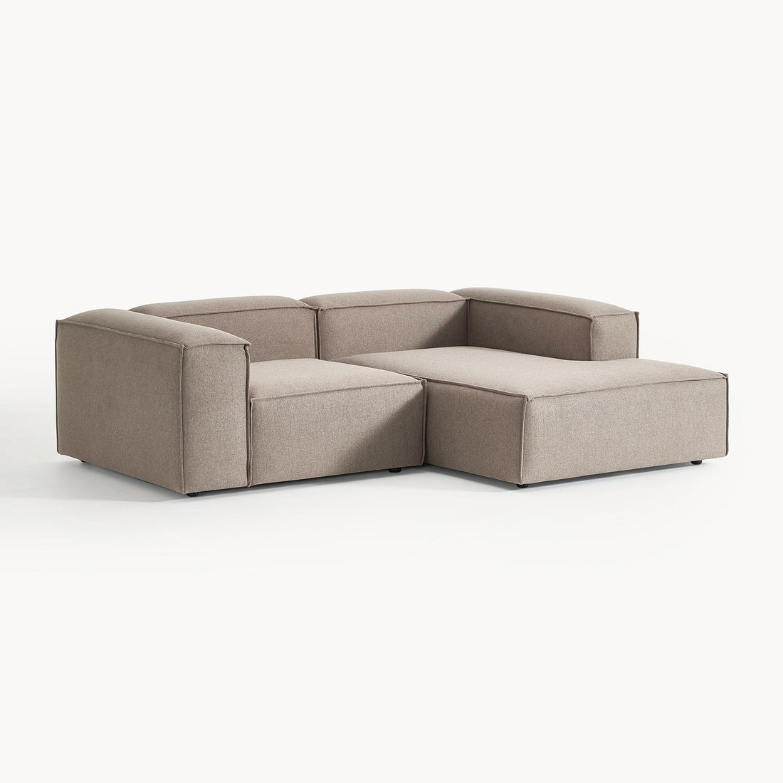 Assisi L-Shape Sofa in Light Gray