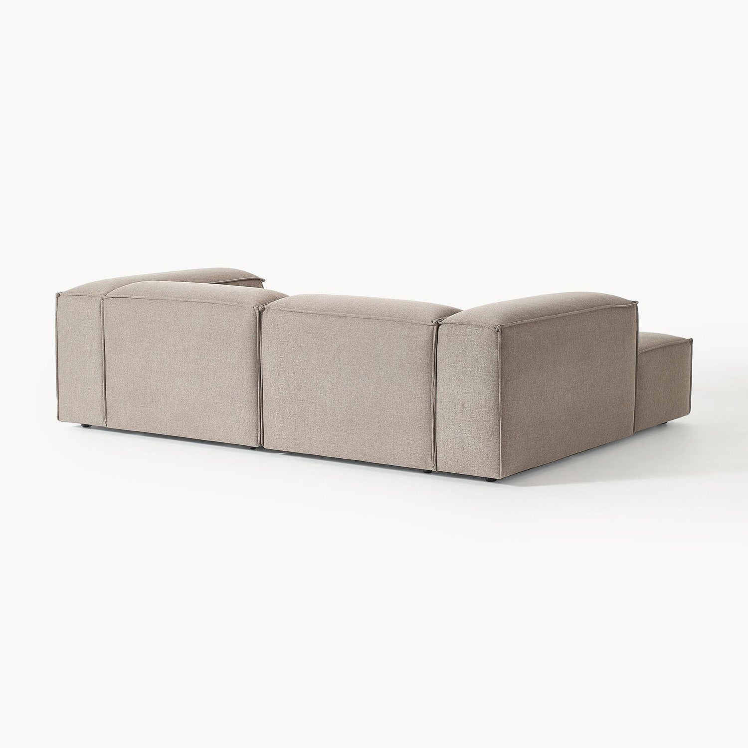 Assisi L-Shape Sofa in Light Gray