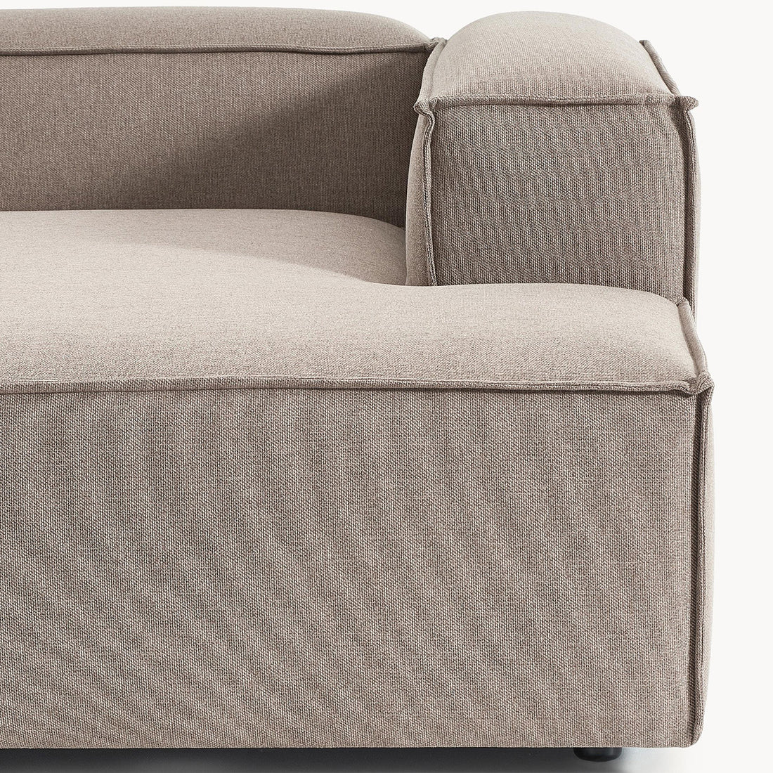 Assisi L-Shape Sofa in Light Gray