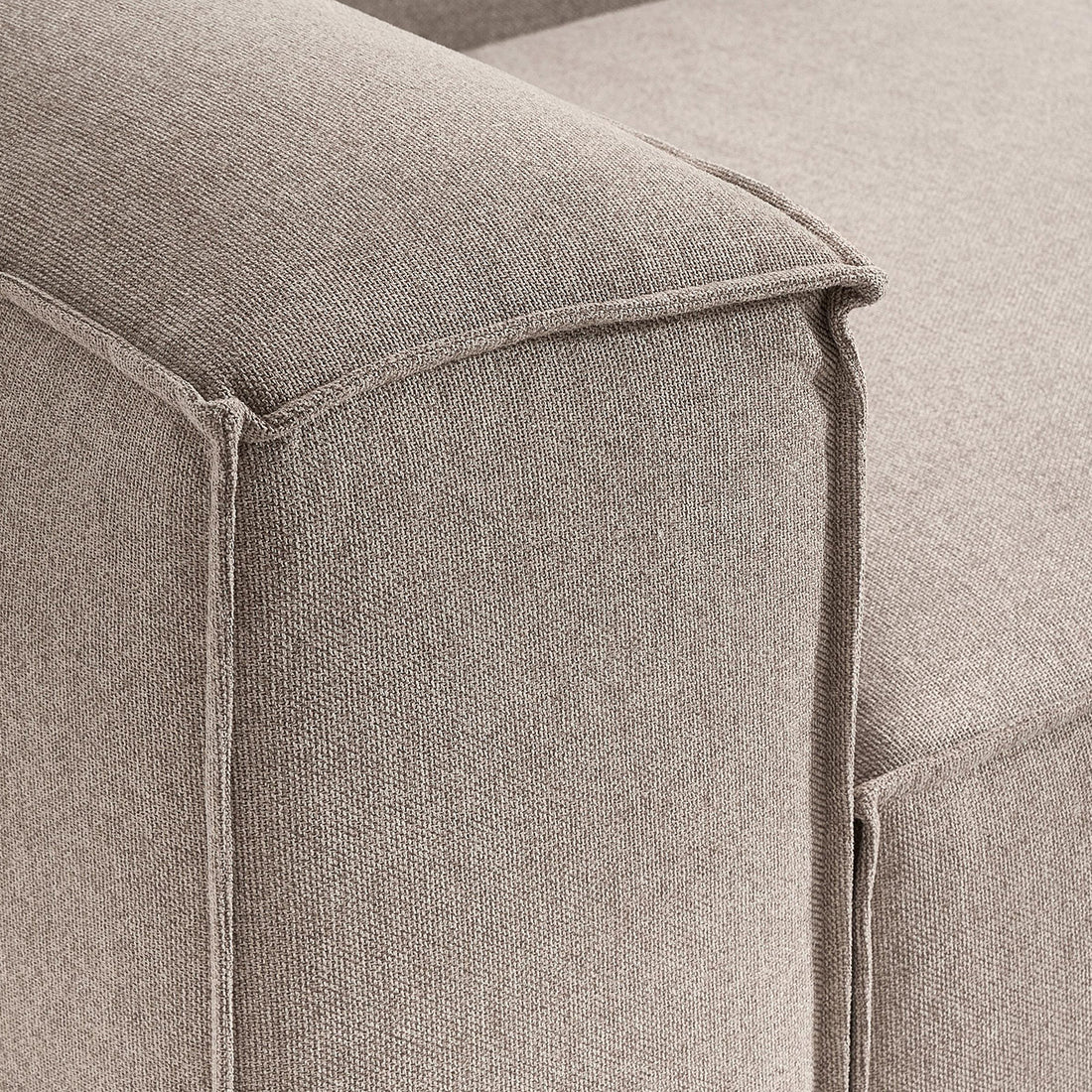 Assisi L-Shape Sofa in Light Gray