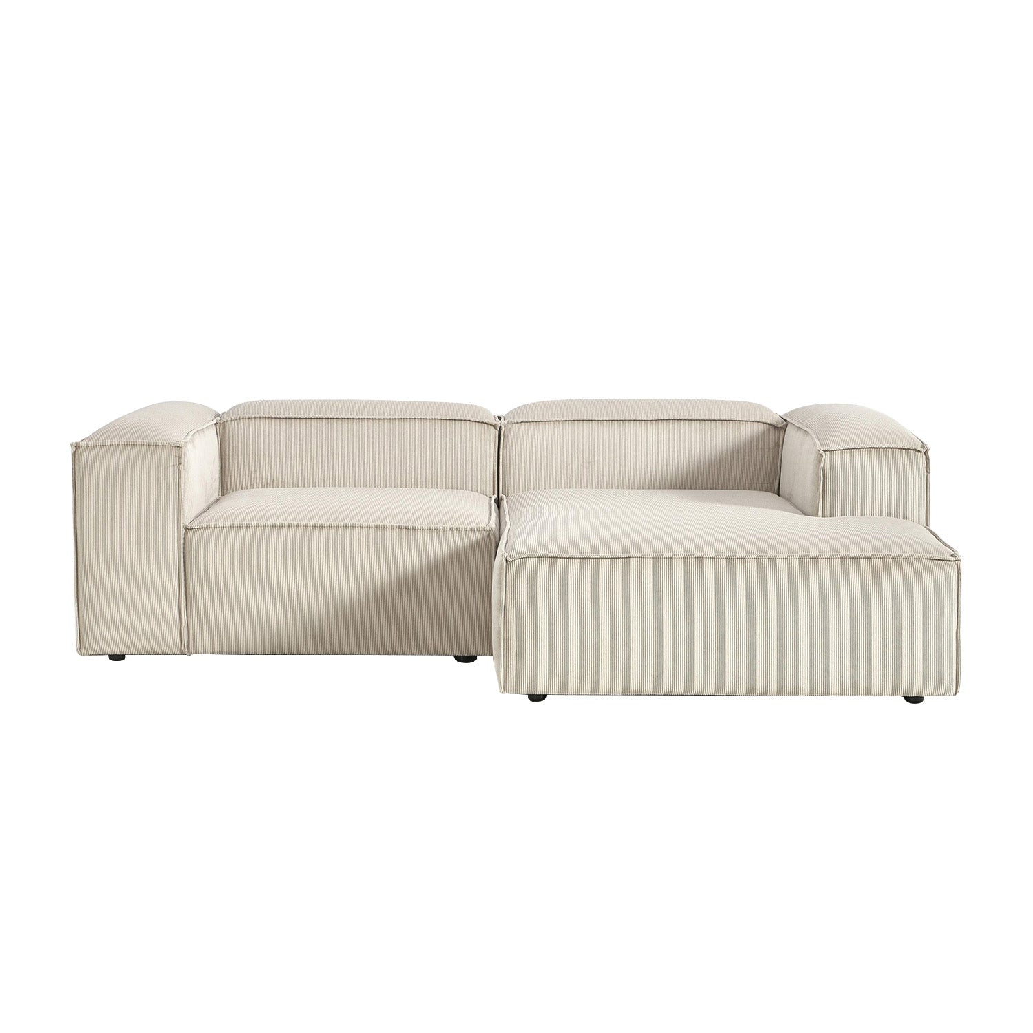 Assisi L-Shape Sofa in Off White