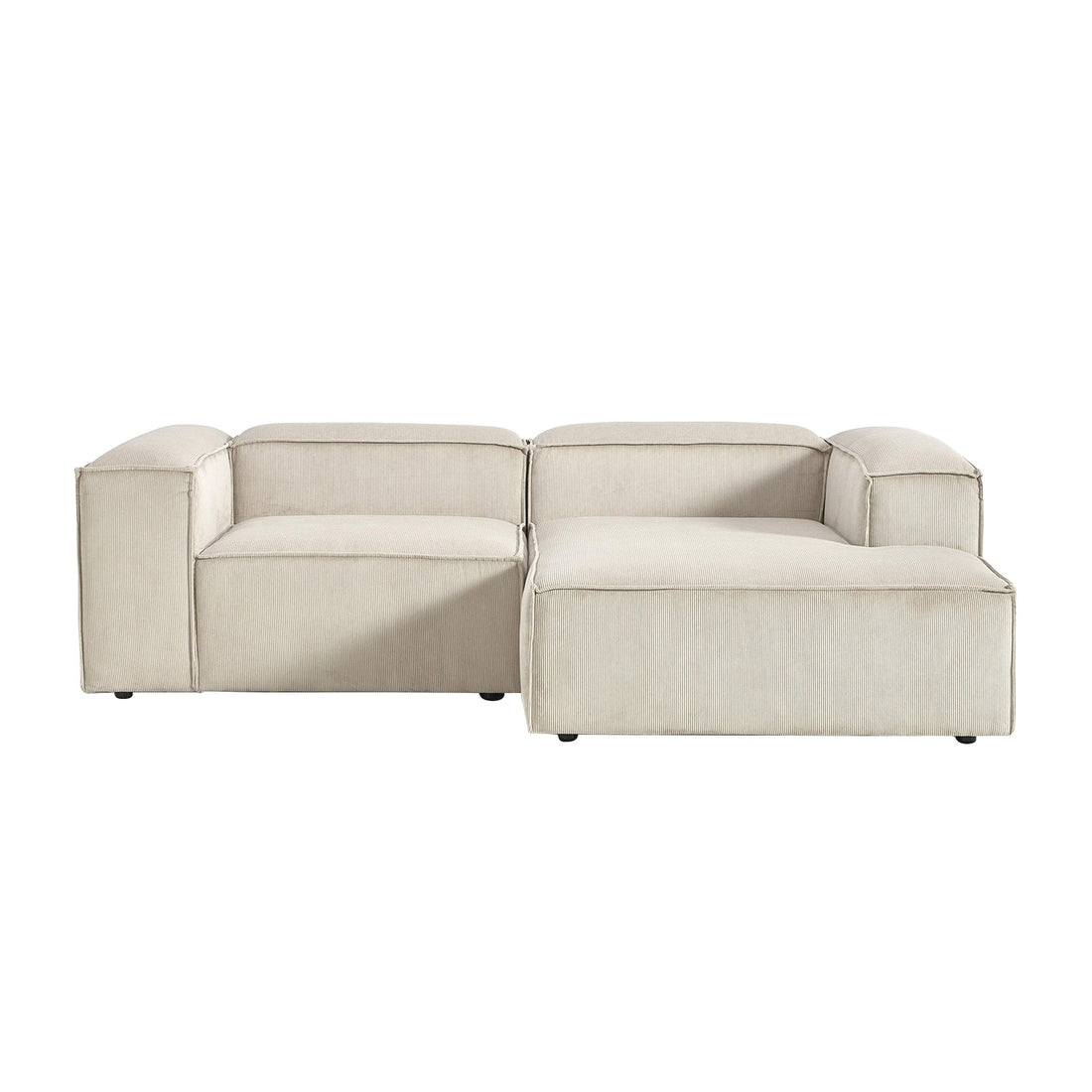 Assisi L-Shape Sofa in Off White