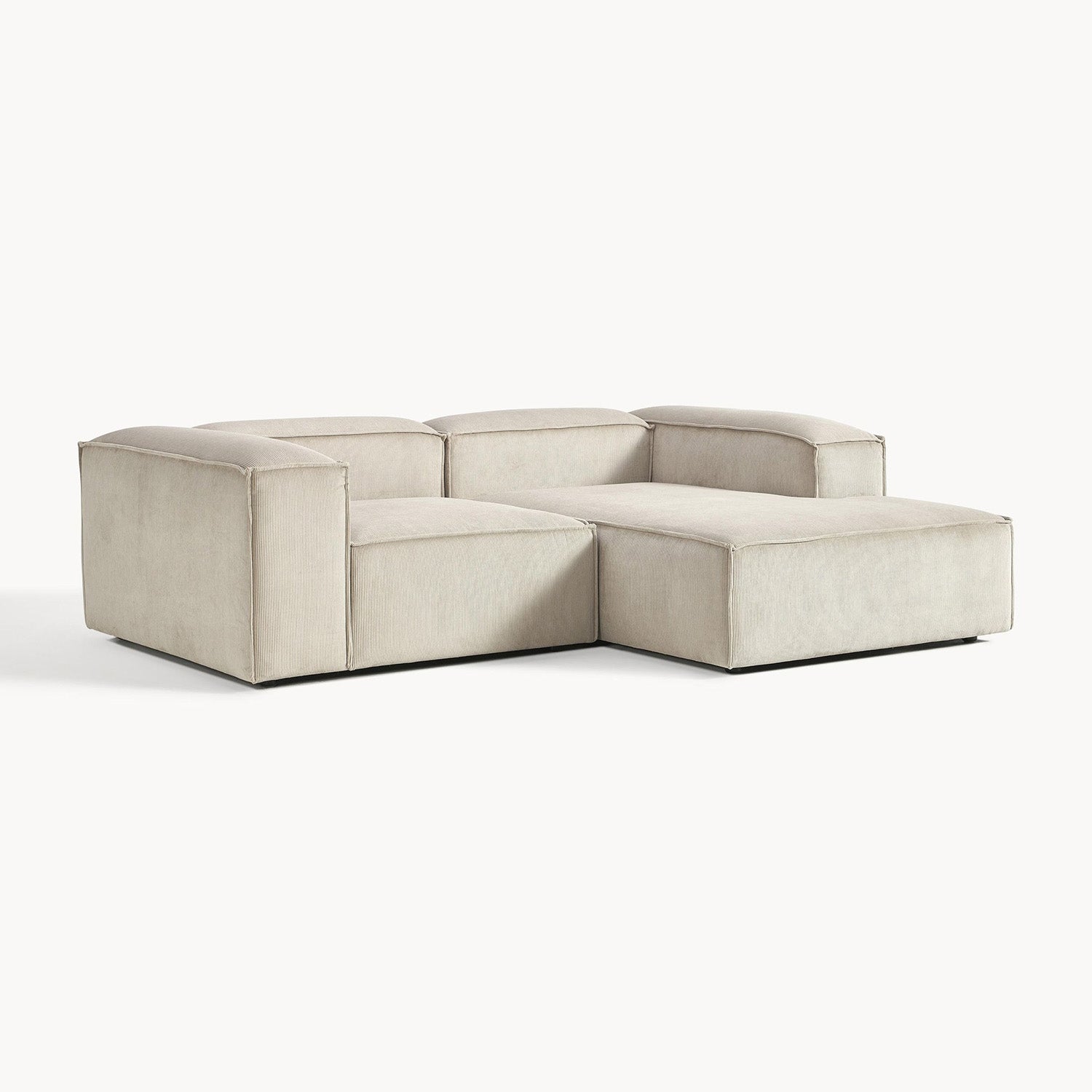 Assisi L-Shape Sofa in Off White