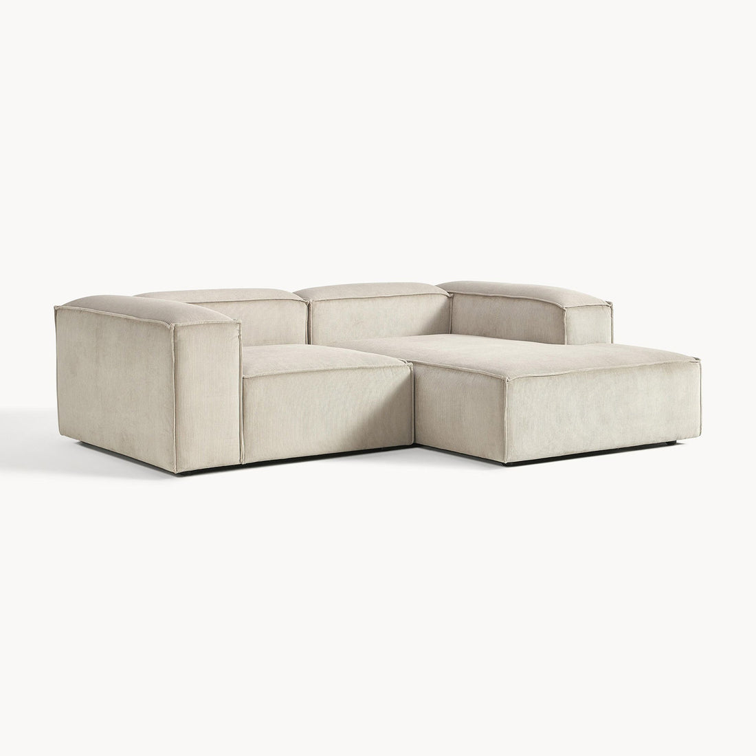 Assisi L-Shape Sofa in Off White