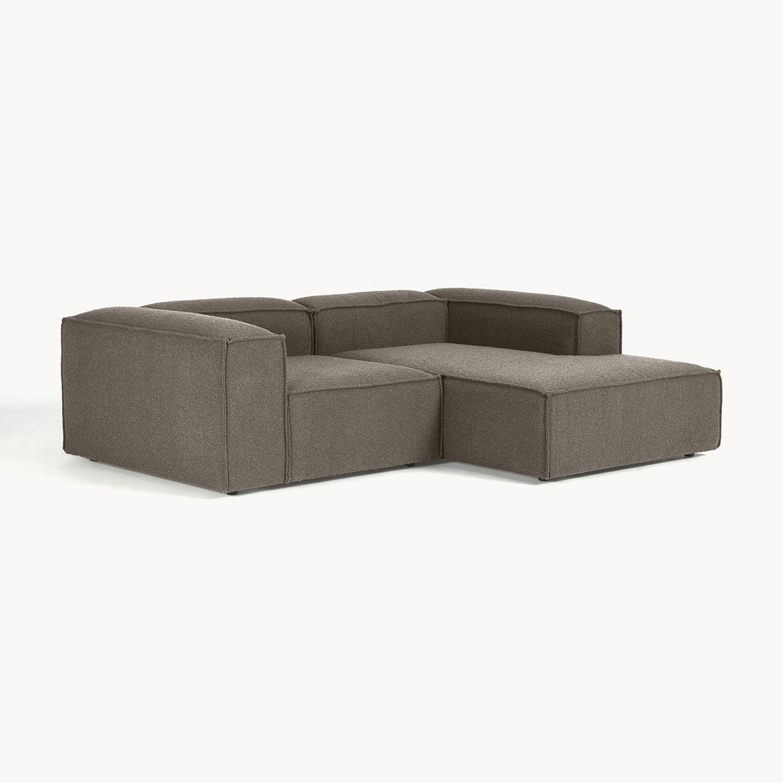 Assisi L-Shape Sofa in Dark Gray