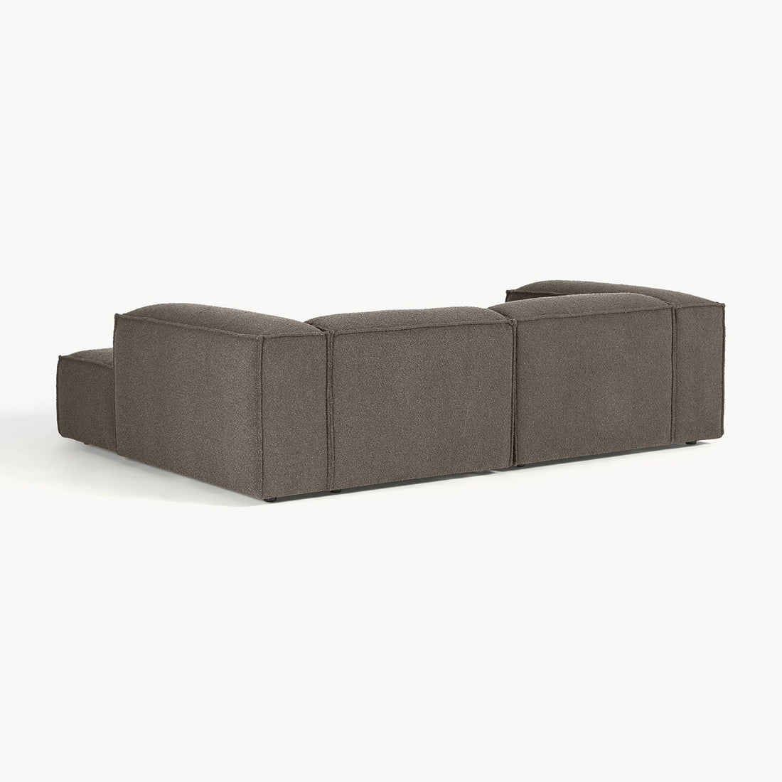 Assisi L-Shape Sofa in Dark Gray