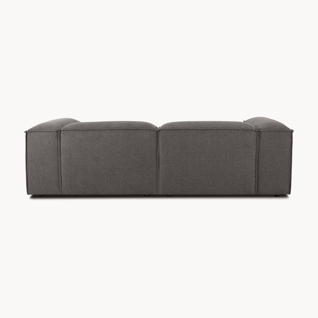 Assisi L-Shape Sofa in Silver Gray