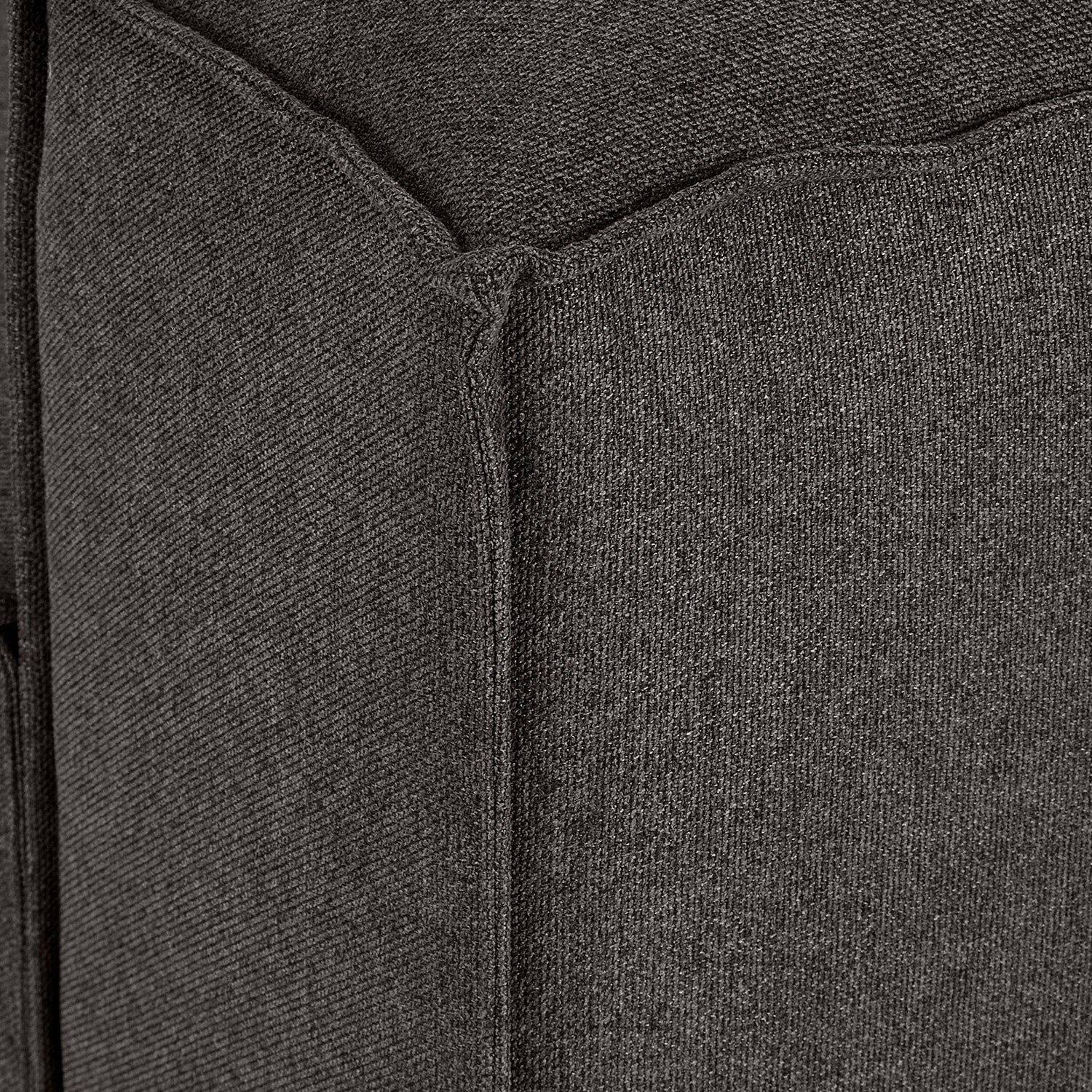 Assisi L-Shape Sofa in Silver Gray