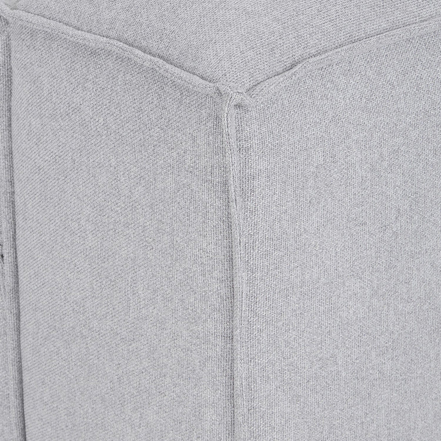 Assisi L-Shape Sofa in Gray Polyester