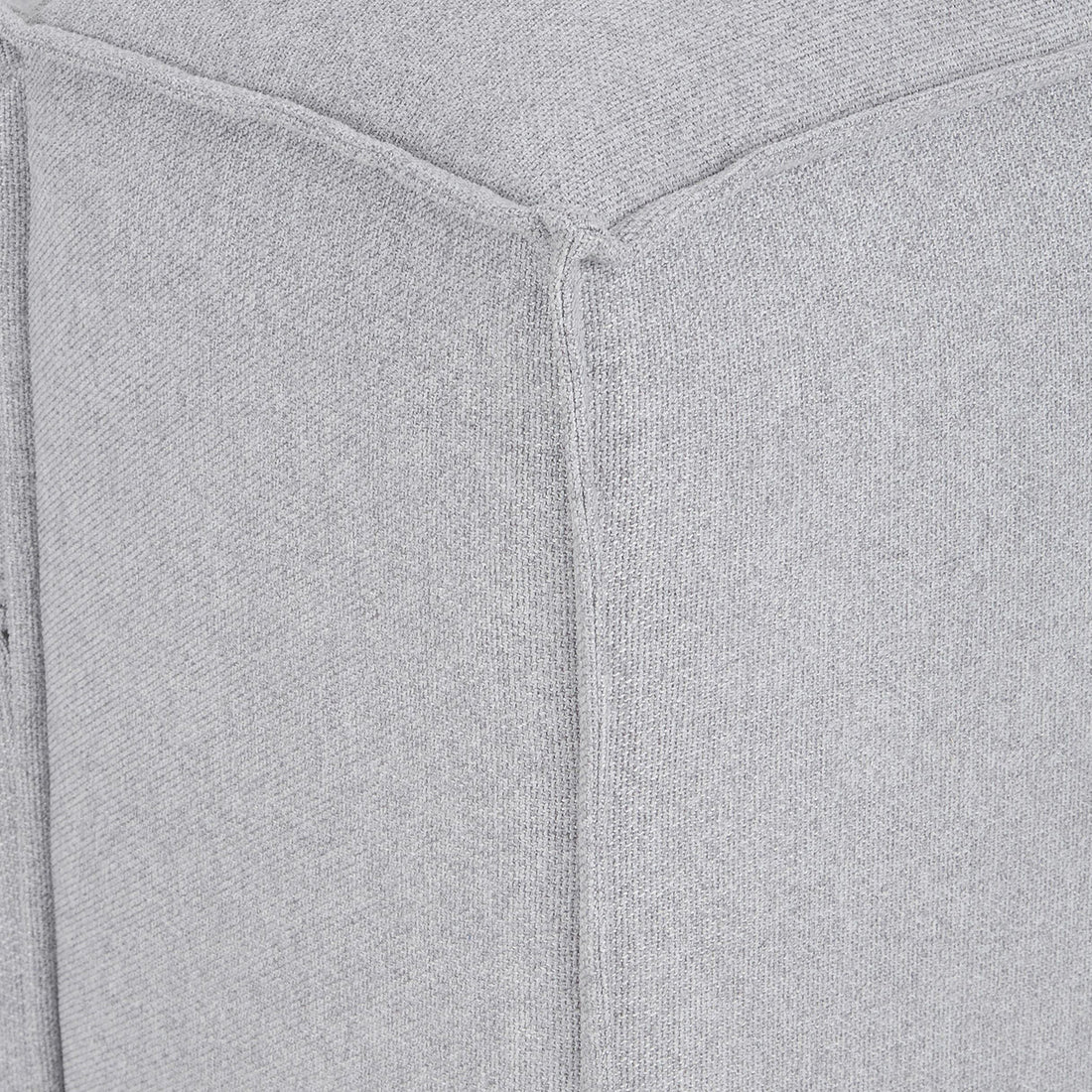 Assisi L-Shape Sofa in Gray Polyester
