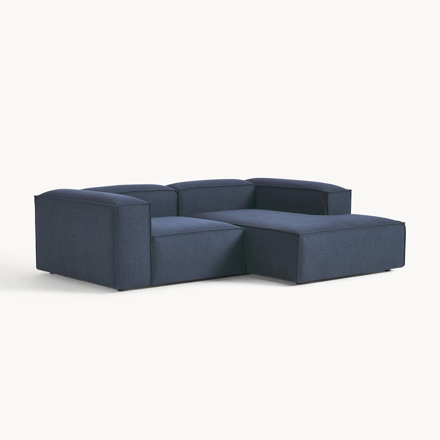 Assisi L-Shape Sofa in Blue