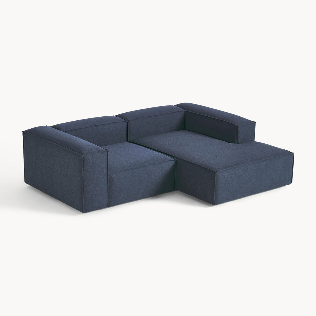 Assisi L-Shape Sofa in Blue