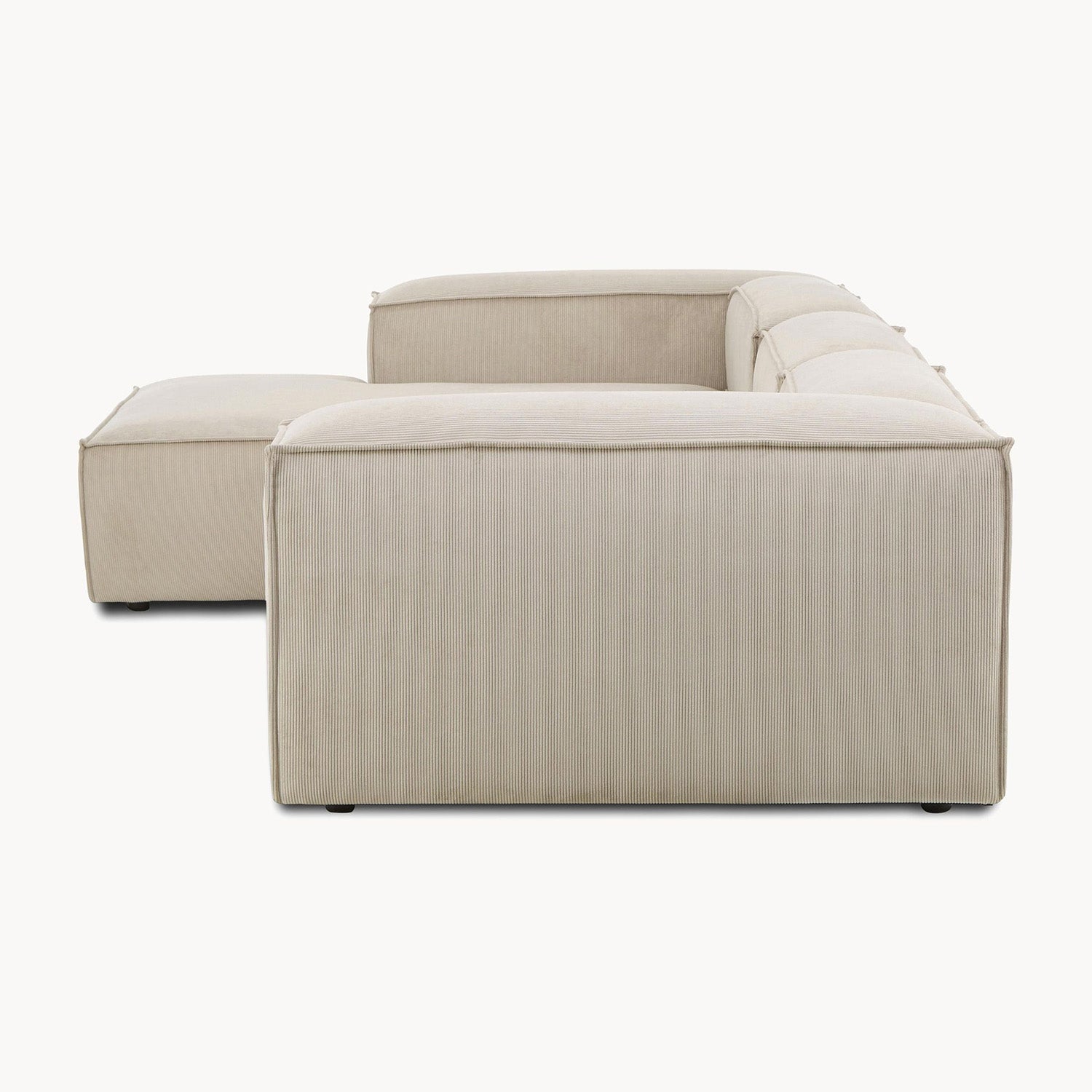 Trevi L-Shape Sofa in Off White