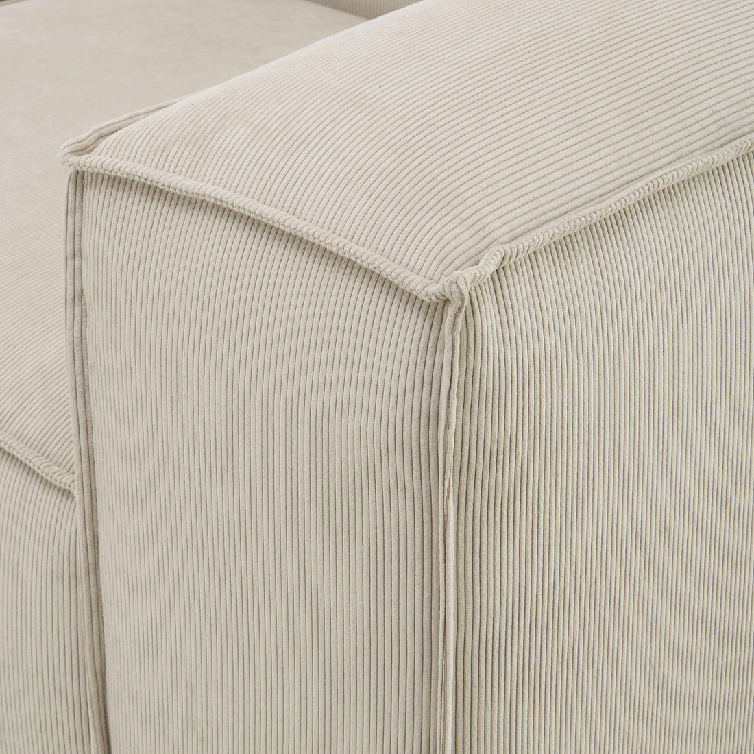 Trevi L-Shape Sofa in Off White