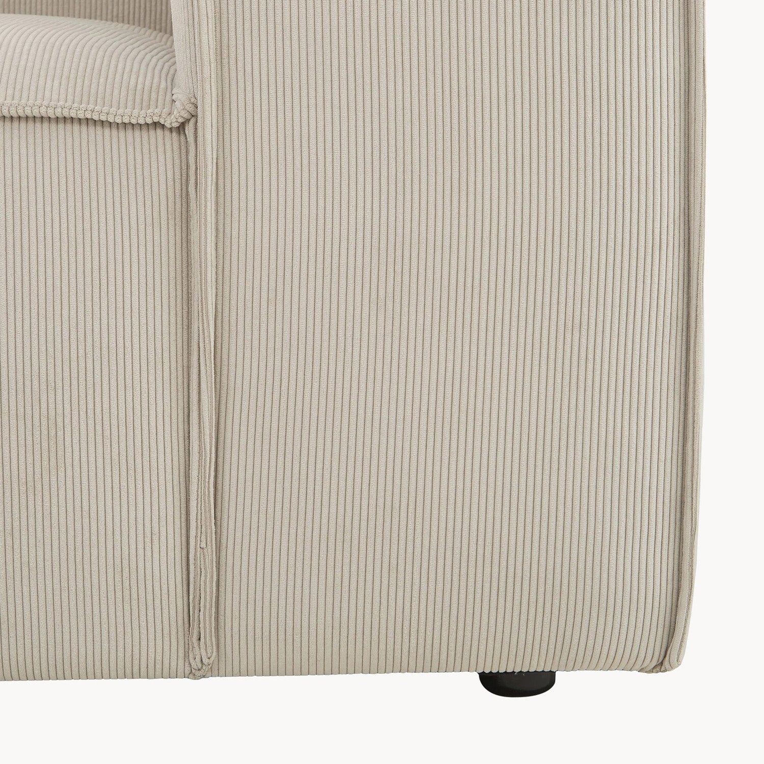 Trevi L-Shape Sofa in Off White