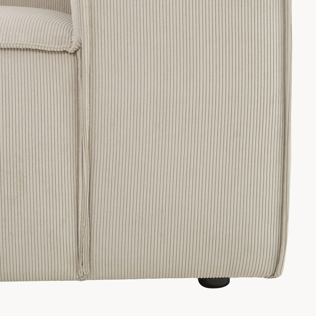 Trevi L-Shape Sofa in Off White