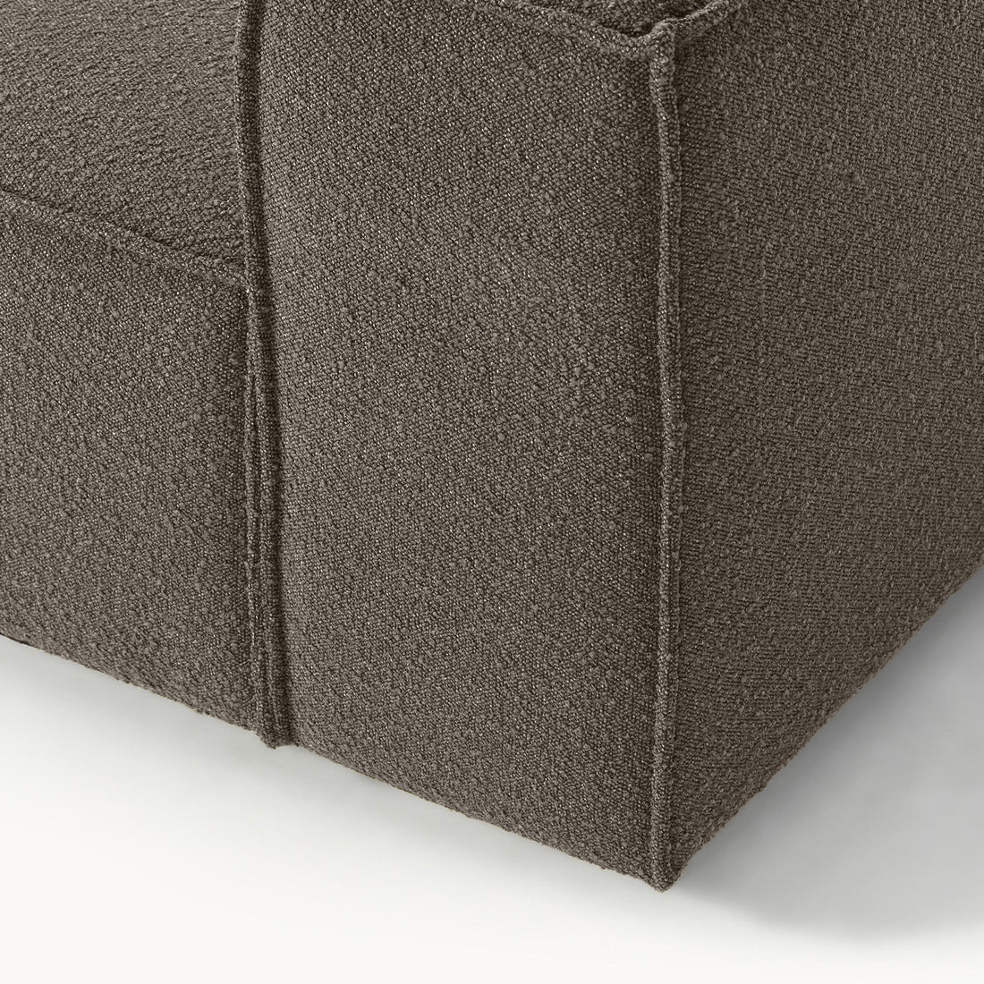 Trevi L-Shape Sofa in Ash Gray