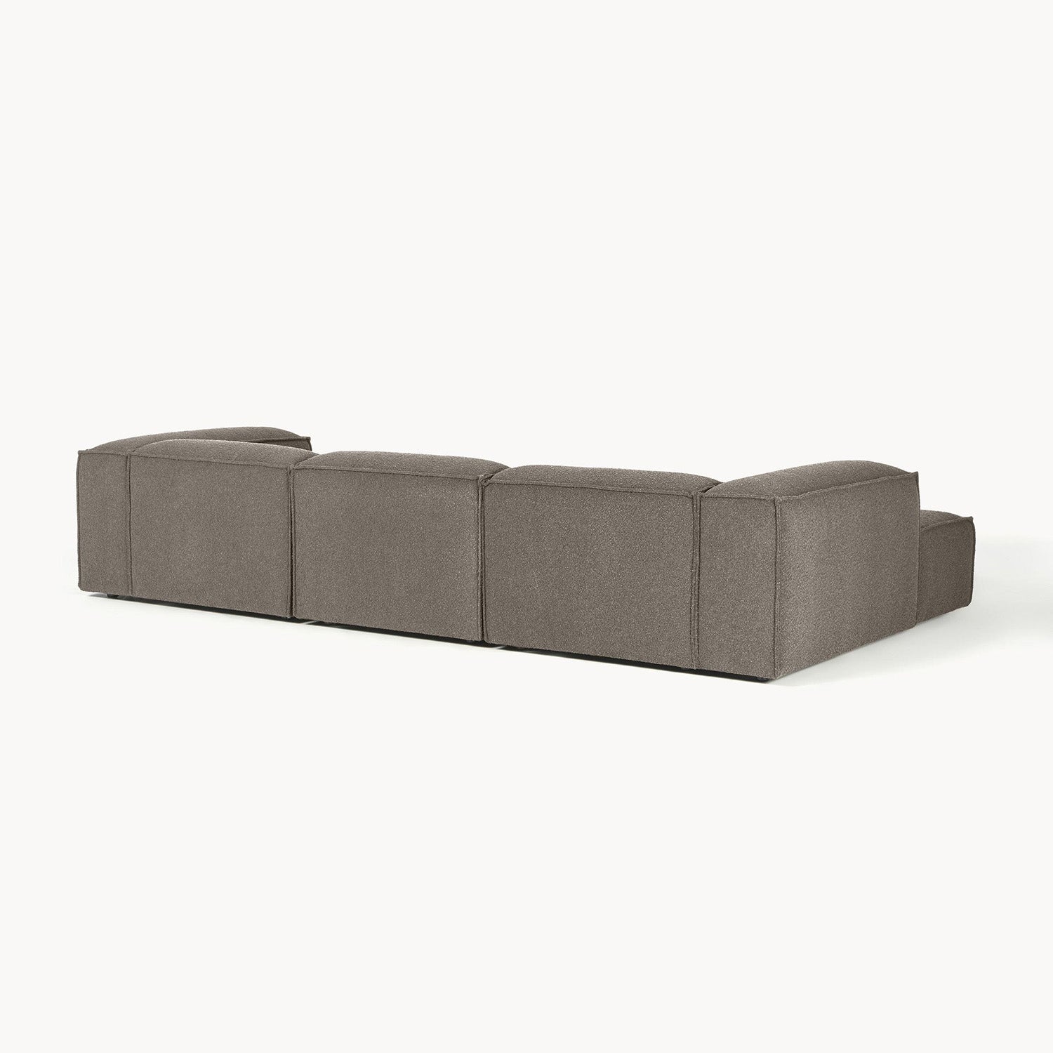 Trevi L-Shape Sofa in Ash Gray