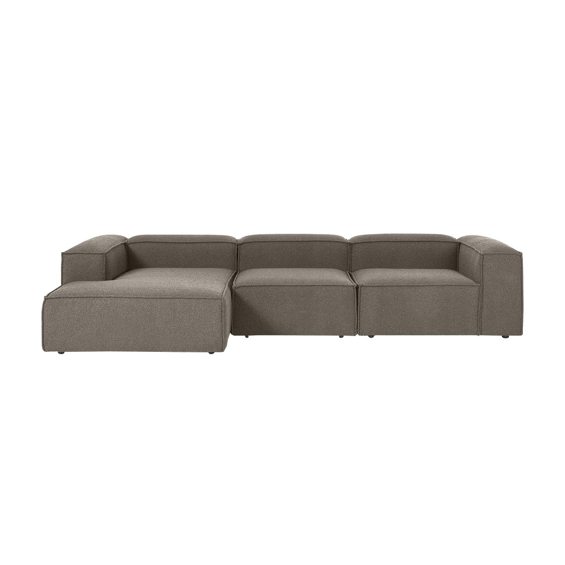 Trevi L-Shape Sofa in Ash Gray