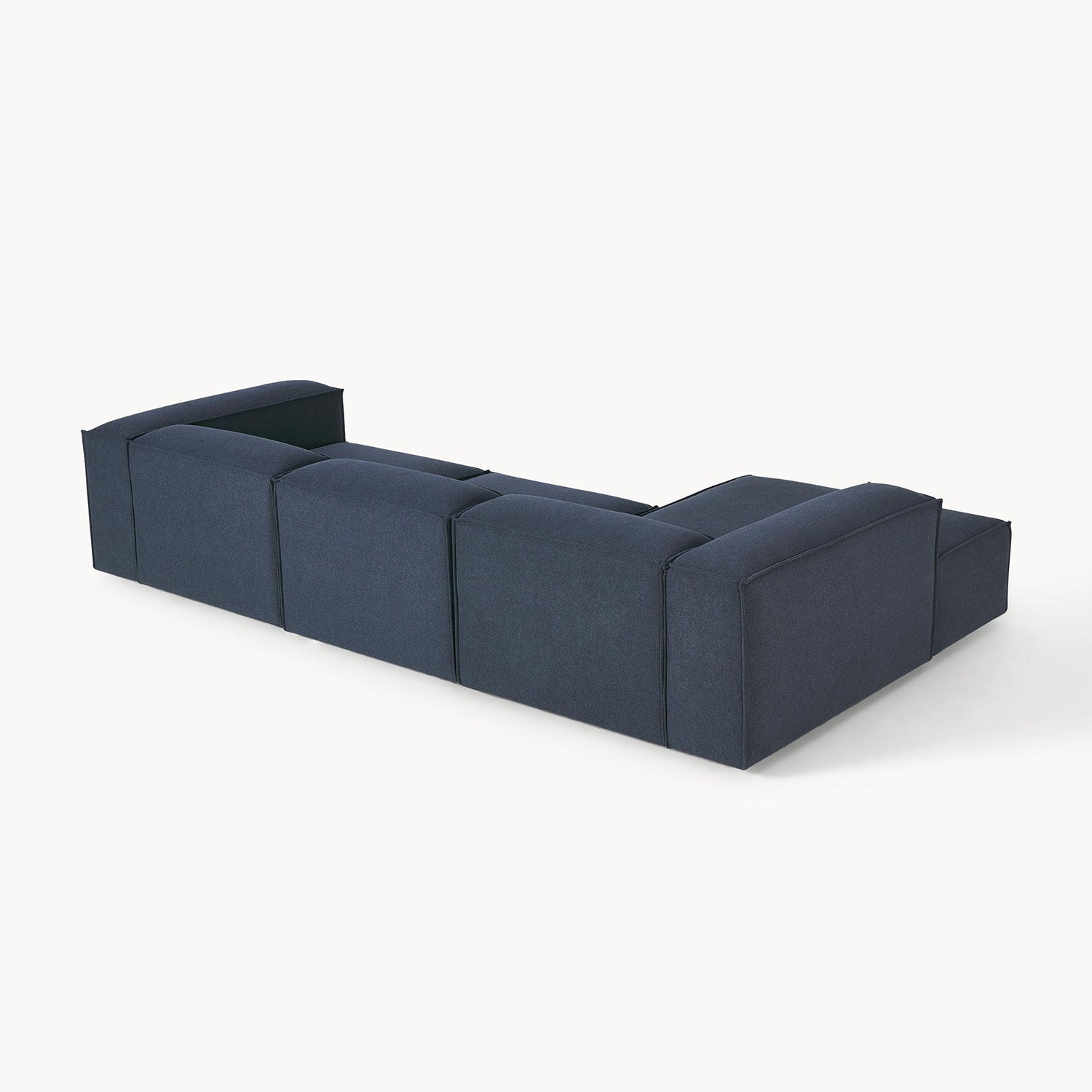 Trevi L-Shape Sofa in Blue