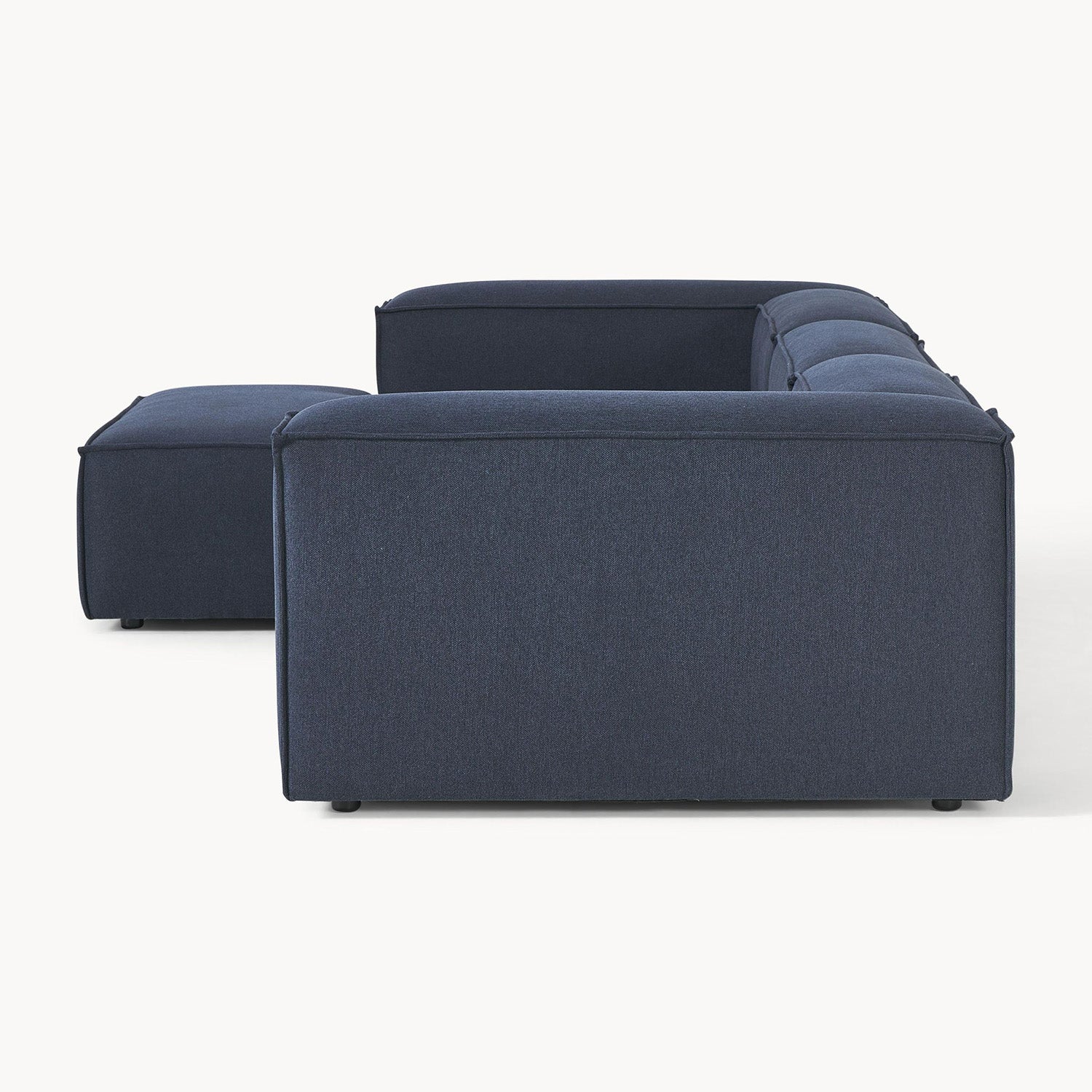 Trevi L-Shape Sofa in Blue