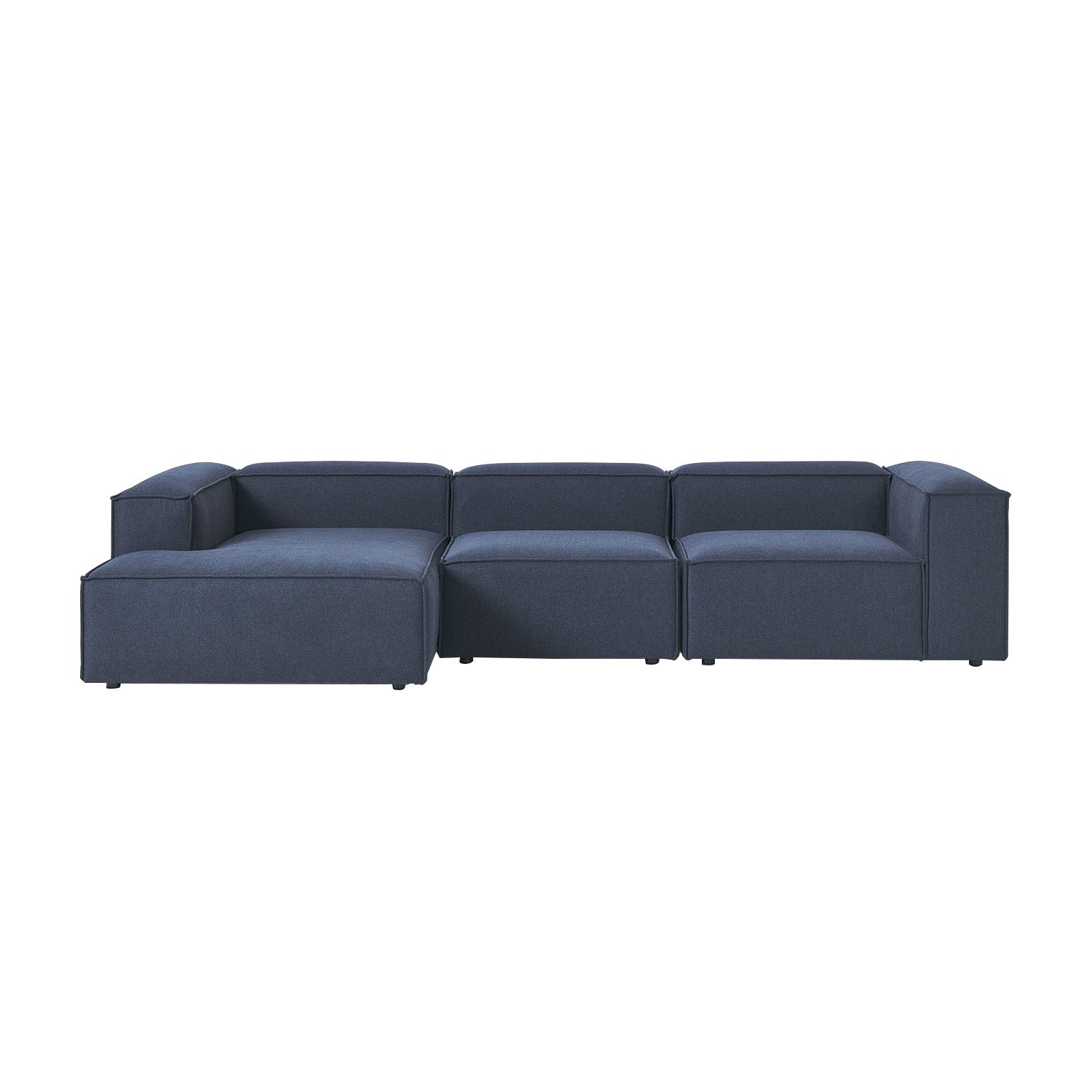 Trevi L-Shape Sofa in Blue