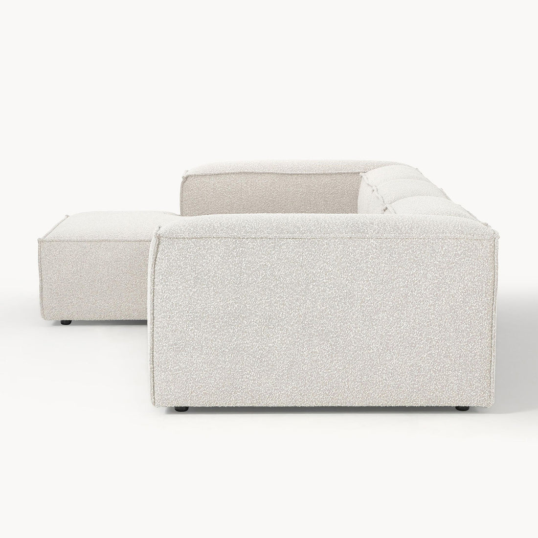 Trevi L-Shape Sofa in White