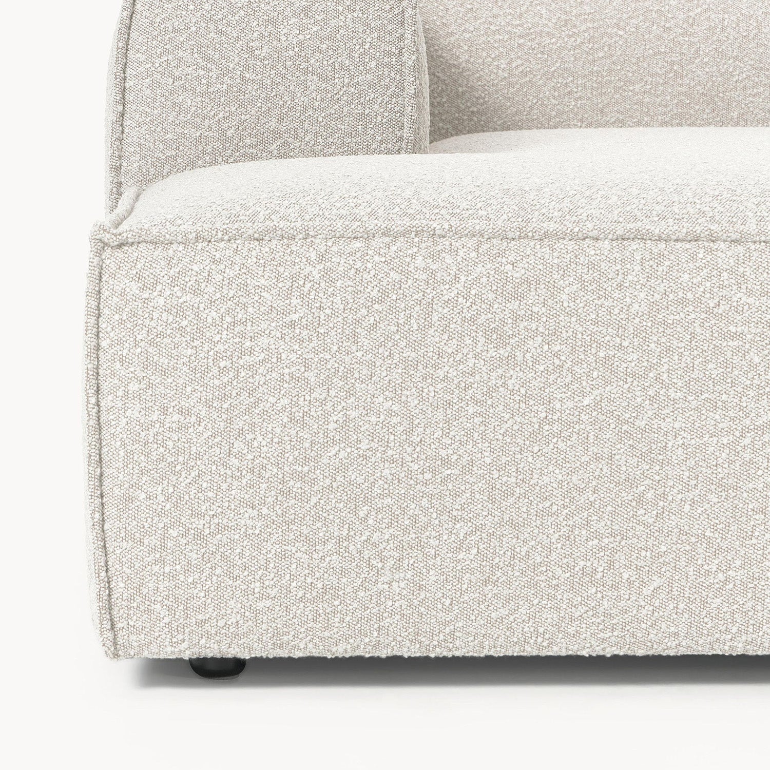 Trevi L-Shape Sofa in White