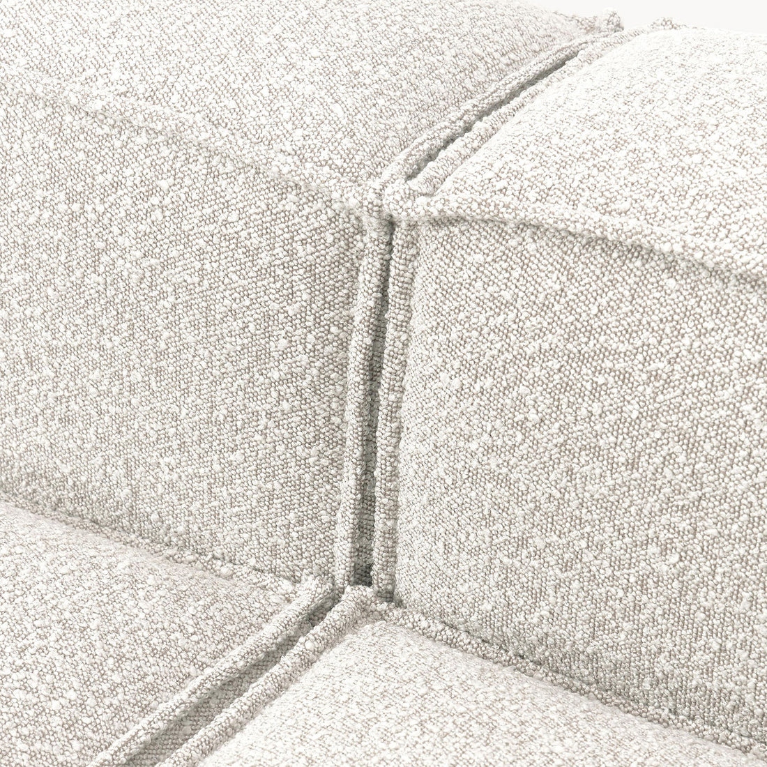 Trevi L-Shape Sofa in White