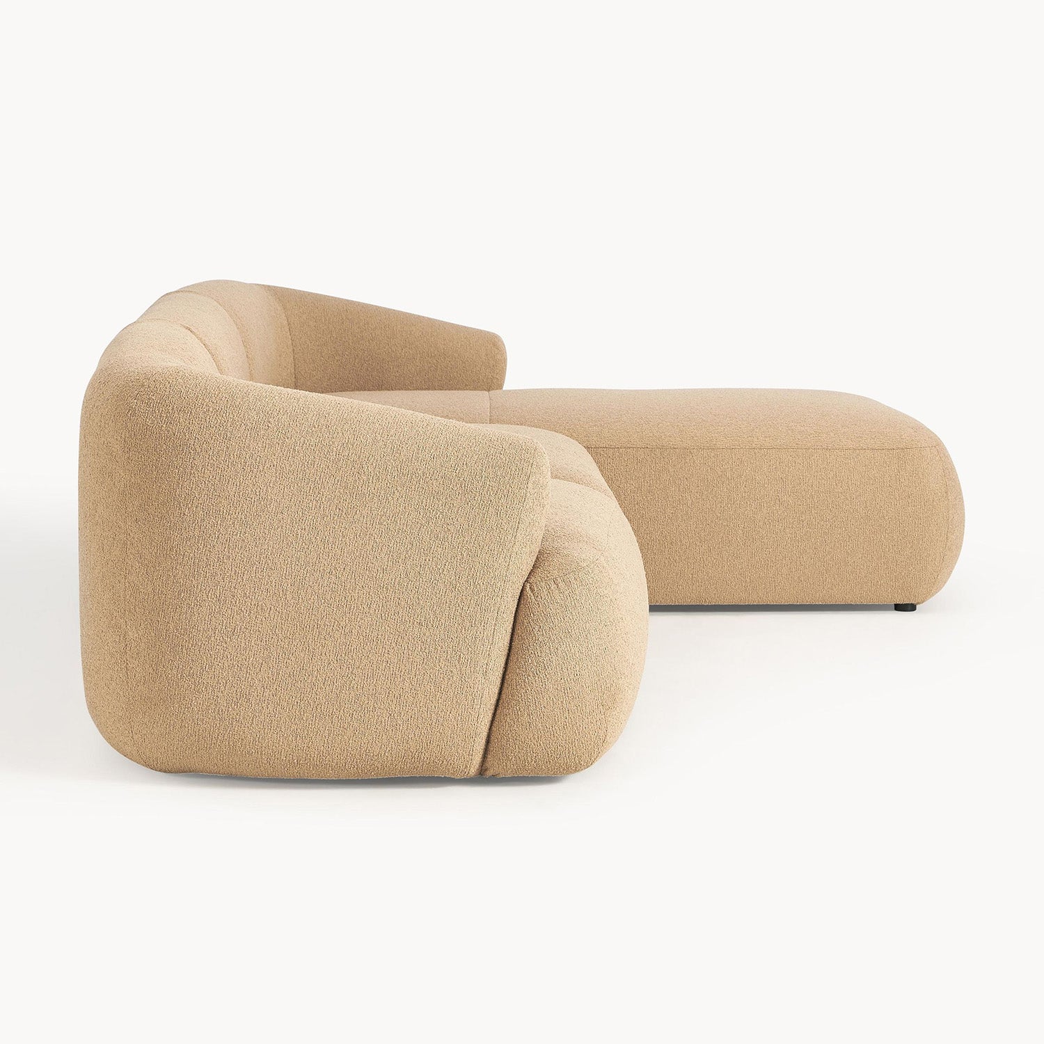 Brera L-Shape Sofa in Beige