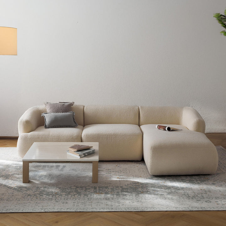 Brera L Shape Sofa - Off White – BLCK Homes